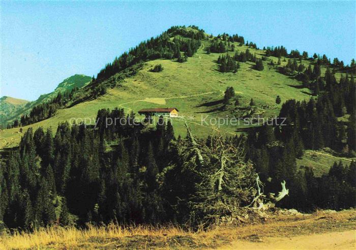 Steibis Oberstaufen Berggasthof Falkenhuette Allgaeuer Alpen