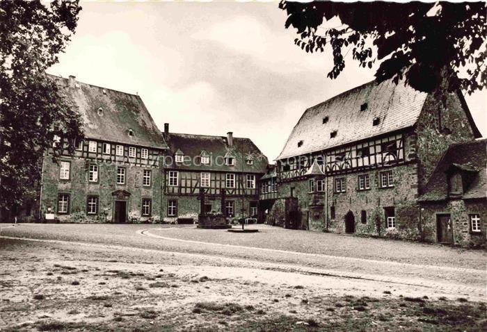 Schiffenberg Giessen Hessen Ausflugsgaststaette Historische Staette 12. Jhdt.