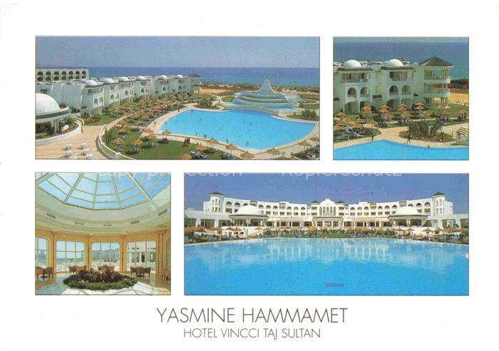 Hammamet Tunesie Hotel Vinncci Taj Sultan Piscine