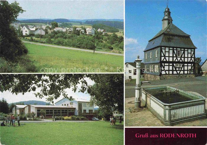 Rodenroth Panorama Alte Kirche und CVJM-Freizeitheim