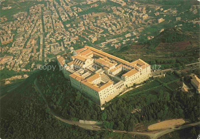 Montecassino Monte Cassino Lazio IT Abbazia veduta aerea