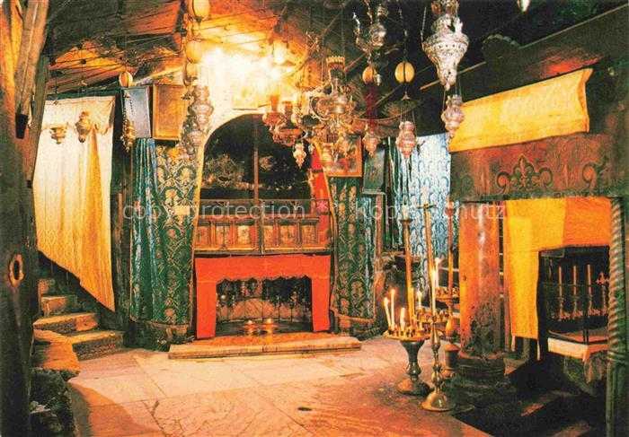 Bethlehem  Yerushalayim Israel Church of Nativity The Holy Manger