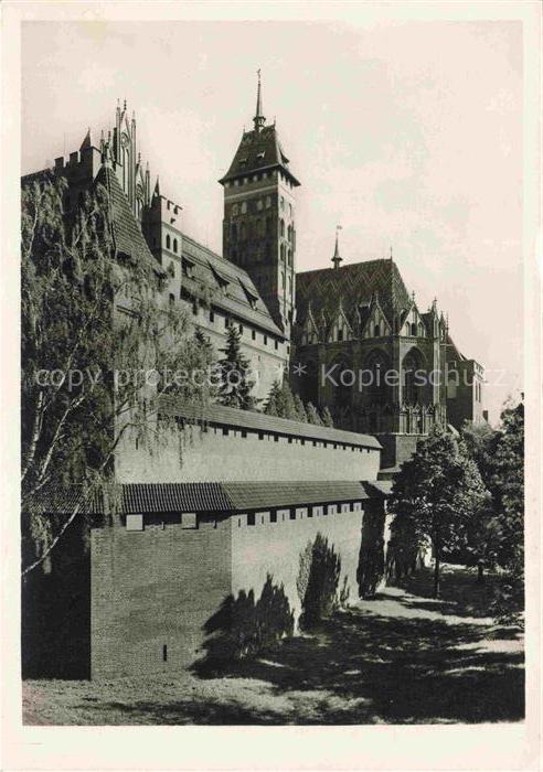 Marienburg   Westpreussen MALBORK PL Schloss des Deutschen Ritterordens Schlossk