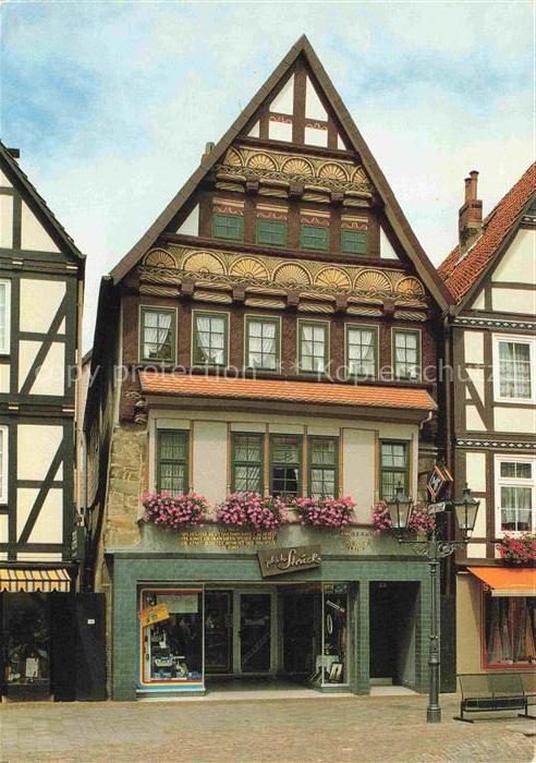 Rinteln Weser Niedersachsen Marktplatz 10 ehemaliges Beghinenhaus 16. Jhdt. Fach