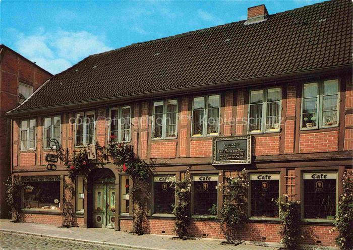 Eutin Schleswig-Holstein Historisches Gebaeude Geburtshaus von Carla-Maria von W