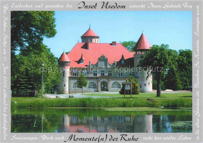 Stolpe auf Usedom Schloss