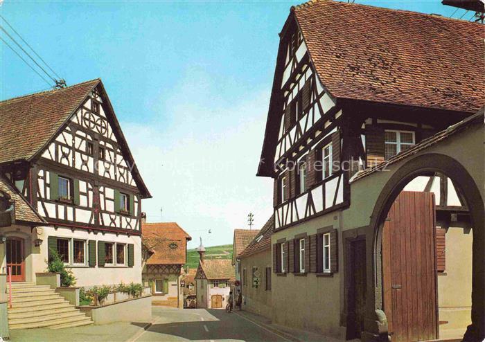 Kiechlingsbergen aeltestes Fachwerkhaus am Kaiserstuhl