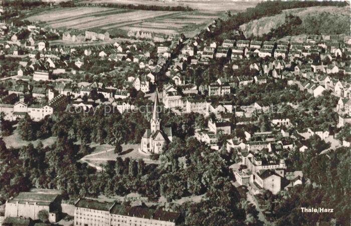 Thale Harz Fliegeraufnahme