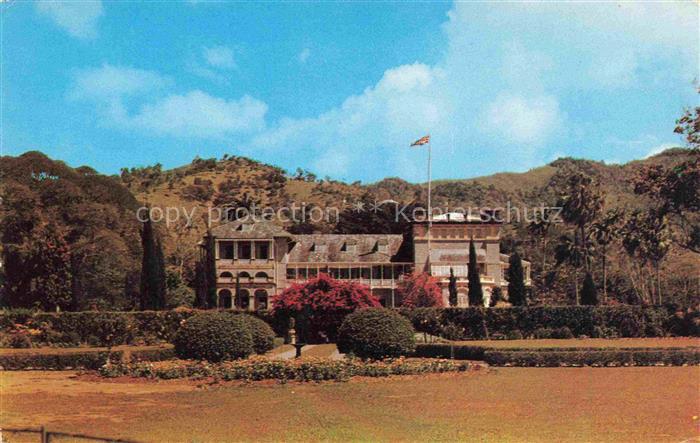 Port-of-Spain Trinidad and Tobago Government House and gardens