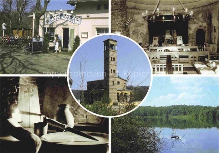 Sacrow Potsdam Restaurant zum Sacrower See Rittersaal Heilandskirche