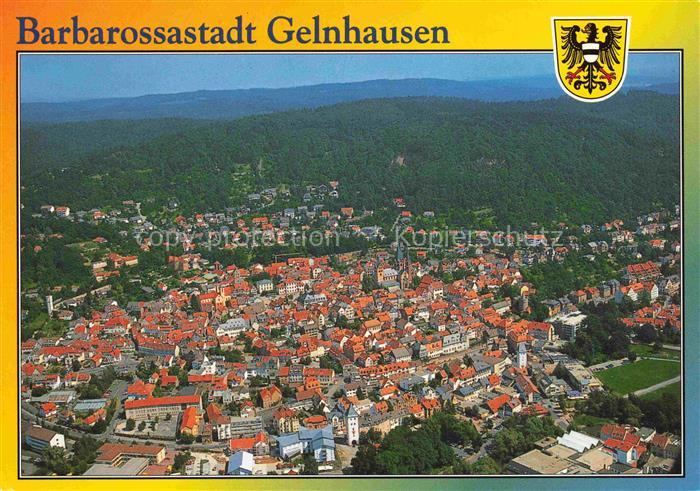 Gelnhausen Hessen Panorama Barbarossastadt