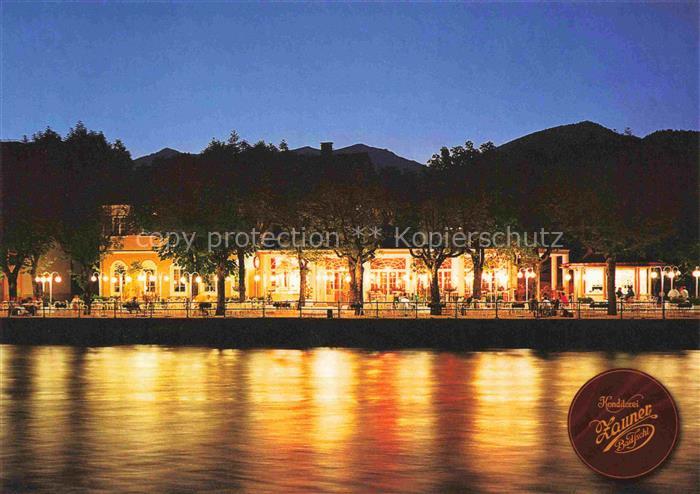 Bad Ischl Salzkammergut AT Konditorei Café Zauner Nachtaufnahme