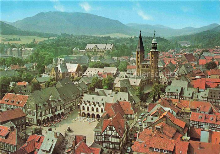 GOSLAR Harz Niedersachsen Stadtpanorama