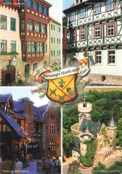Meiningen Thueringen Meininger Hotels Palais am Prinzenberg Hotel Schloss Landsb