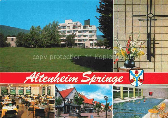 Springe Deister Hannover Altenheim Speisesaal Hallenbad Ortszentrum Fussgaengerz