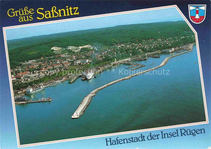 SAssNITZ Ostseebad Ruegen Hafenstadt der Insel Ruegen