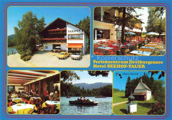 Rothau Dreiburgensee Tittling Bayern Ferienzentrum Dreiburgensee Hotel Seehof-Ta