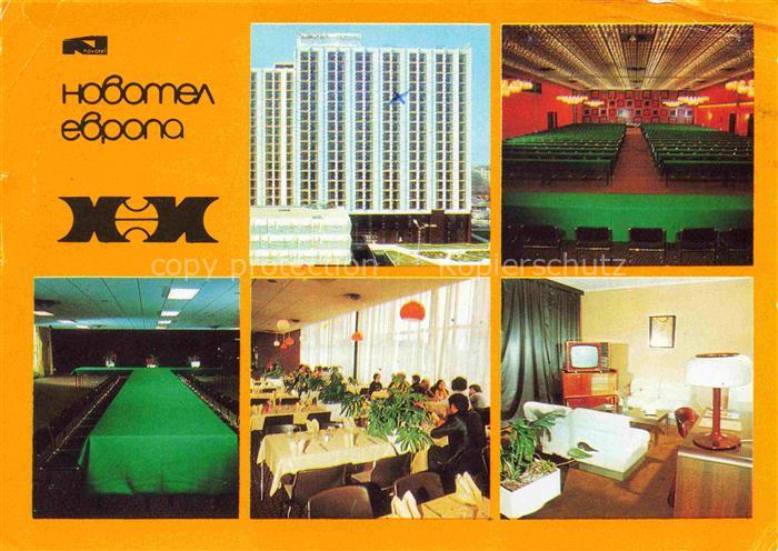 SOFIA Sophia BG Novotel Europa Festsaal Restaurant Femdenzimmer