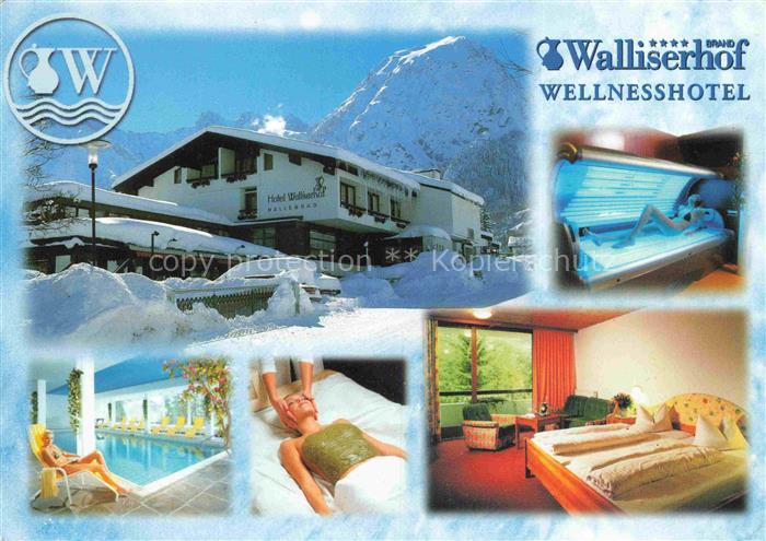 Brand  Vorarlberg AT Wellnesshotel Walliserhof Hallenbad Kuranwendung Solarium F