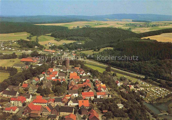 Trendelburg Diemel Deisel Hessen Panorama Perle im Diemeltal
