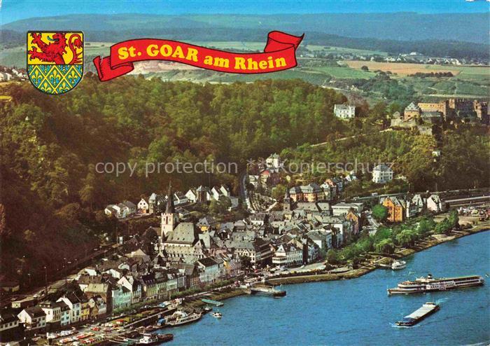 St Goar Rhein Fliegeraufnahme
