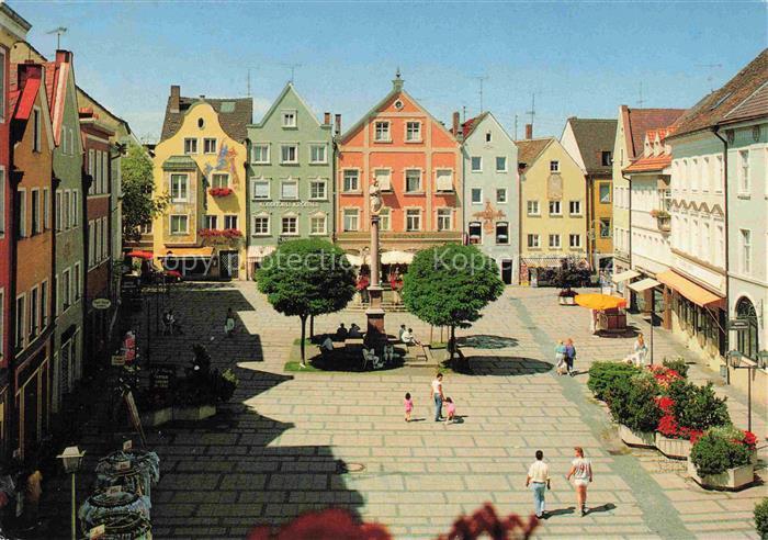 Weilheim  Oberbayern Marienplatz 750 Jahre Jubilaeum