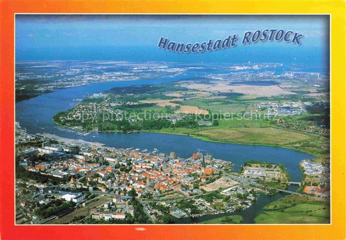 ROSTOCK  CITY Fliegeraufnahme