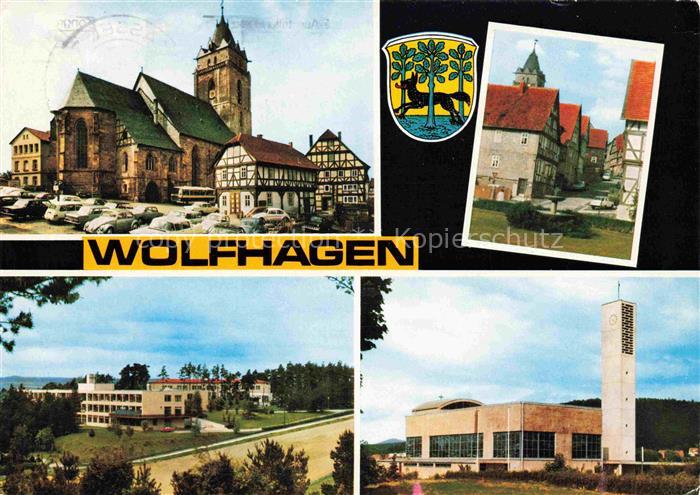 Wolfhagen Teilansichten Kirche Altstadt