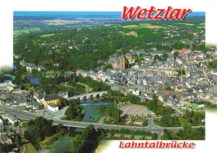 Wetzlar Lahn Panorama Lahntalbruecke