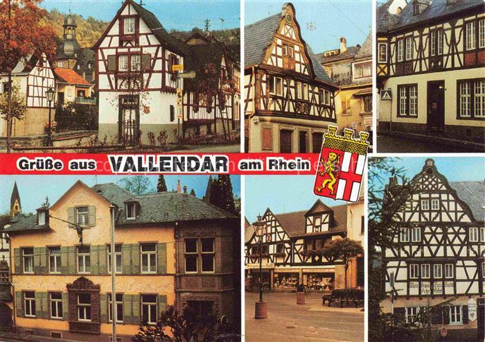 Vallendar Motive Altstadt Fachwerkhaeuser