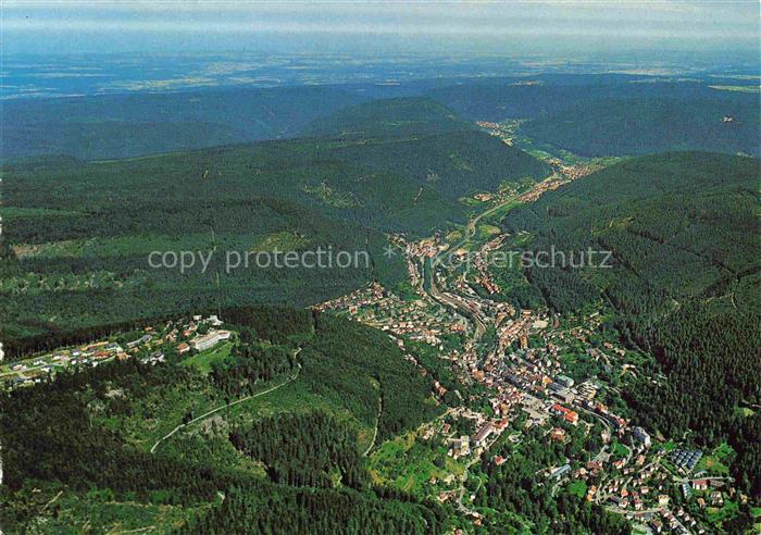 BAD WILDBAD  Schwarzwald Fliegeraufnahme