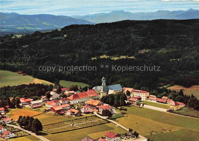 Weyarn Miesbach Bayern Fliegeraufnahme