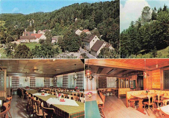 Weigendorf Weigendorf Teilansicht Felsen Gasthof zur Traube Gastraeume