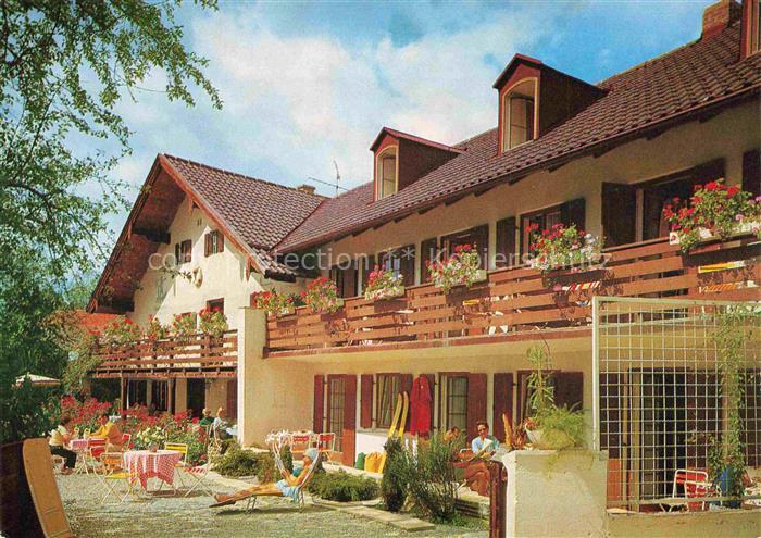 Utting Ammersee Ferienheim am See Ferienwohnungen Terrasse