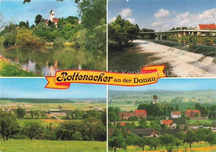 Rottenacker Panorama Donauwehr
