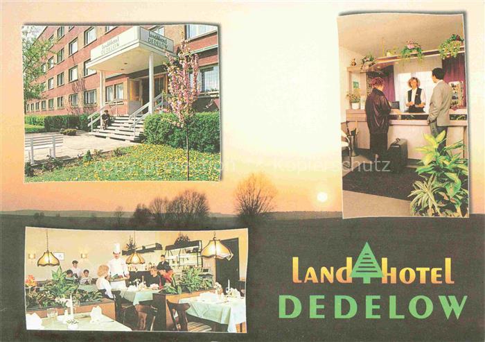 Dedelow Landhotel Rezeption Restaurant