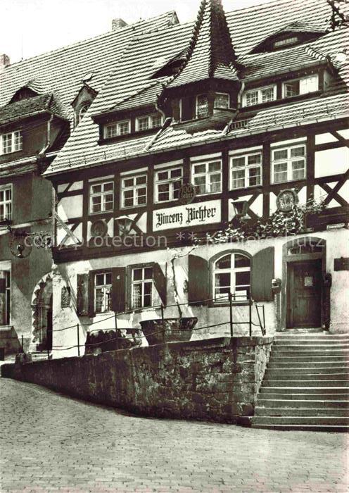 MEIssEN Elbe Sachsen Weinrestaurant Vincenz Richter Fachwerkhaus