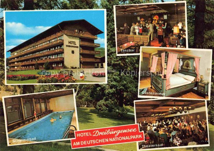 Tittling Ferienhotel Dreiburgensee am Deutschen Nationalpark Tanzbar Gaestezimme