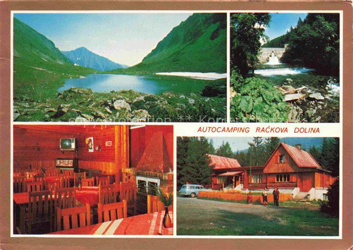 Rackova Dolina Autocamping Landschaftspanorama See