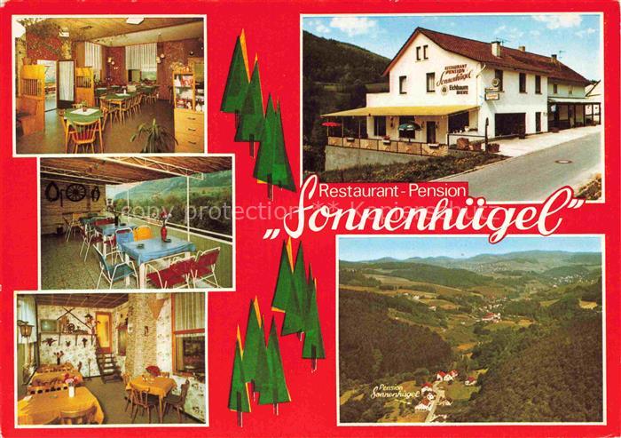 Ober-Schoenmattenwag Café Restaurant Pension Sonnenhuegel Luftaufnahme