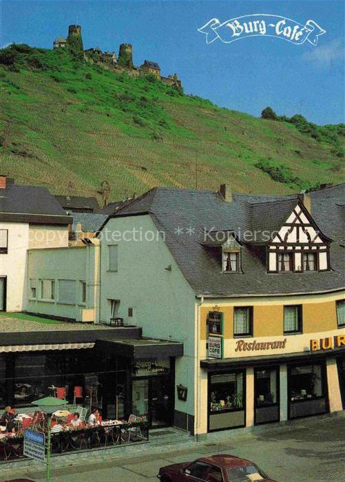 Alken Mosel Burg-Café Burgruine