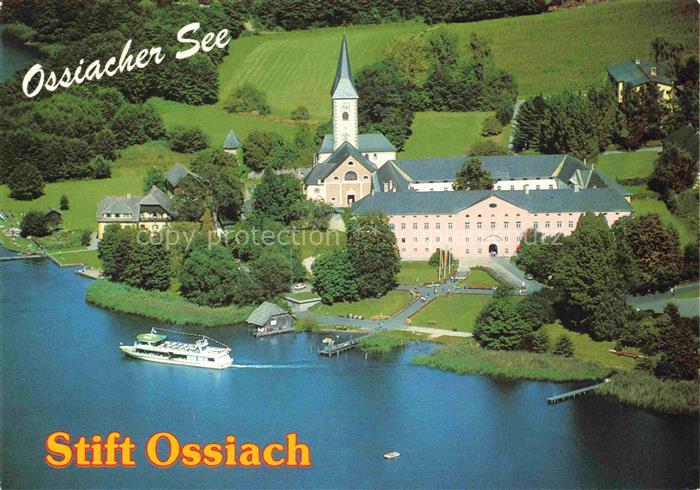 Ossiach Ossiachersee Kaernten AT Stift ehemaliges Benediktinerstift 11. Jhdt.