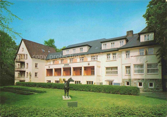 BAD PYRMONT Ostheim Pferdeskulptur