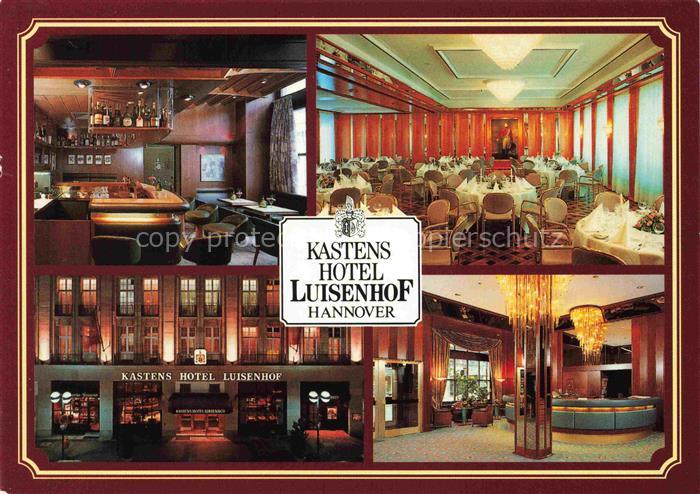 HANNOVER  CITY Kastens Hotel Luisenhof Bar Restaurant Rezeption