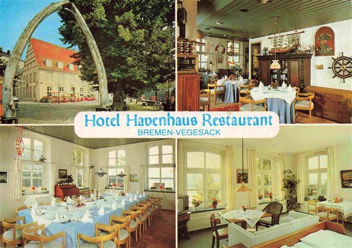 Vegesack BREMEN Hotel Havenhaus Restaurant Fremdenzimmer