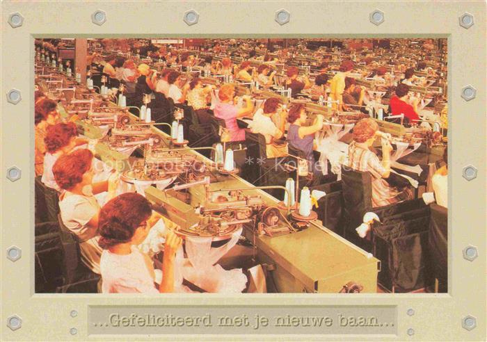 Amsterdam  NL Gefeliciteerd met je nieuwe baan Naehfabrik Stickerei