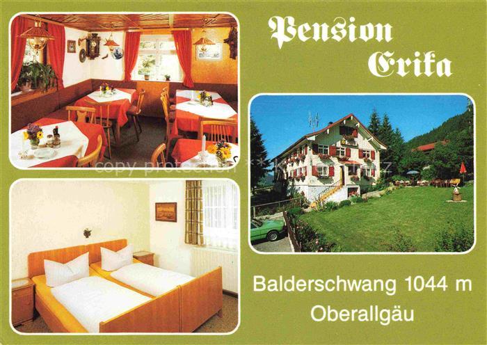 Balderschwang Pension Erika Gastraum Fremdenzimmer