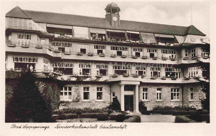 BAD LIPPSPRINGE Kinderheilanstalt Caecilienstift