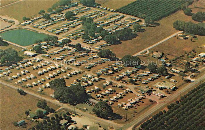 Zephyrhills Florida USA Ralph's Travel Park aerial view