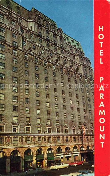 NEW YORK City USA Hotel Paramount